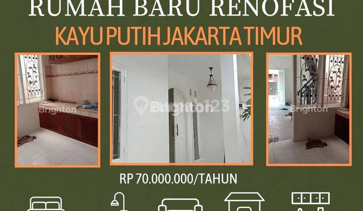 Rumah 2 Lantai Bagus 3 Kamar + 1 di Jl kayu putih 1