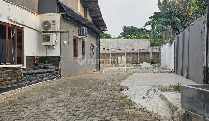 Rumah Dan Gudang 2 Lantai Bagus di JL Raya Bantar Gerbang SHM 1