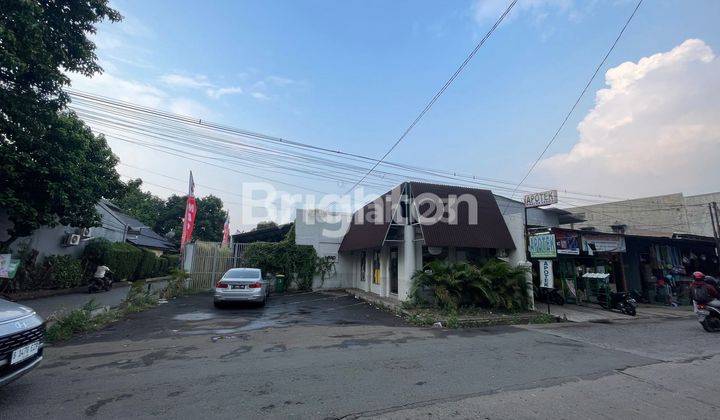 RUMAH PINGGIR JALAN  LT 900 SHM.  JALAN RADAR AURI CIBIBUR 1