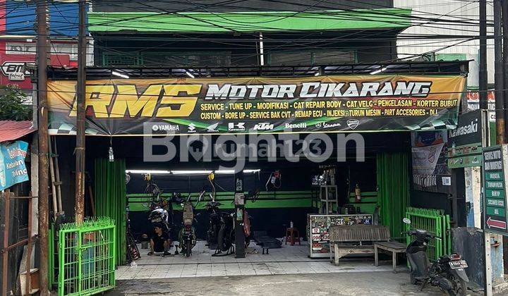 DI SEWAKAN RUKO UNTUk BENGKEL DI JABABEKA 1