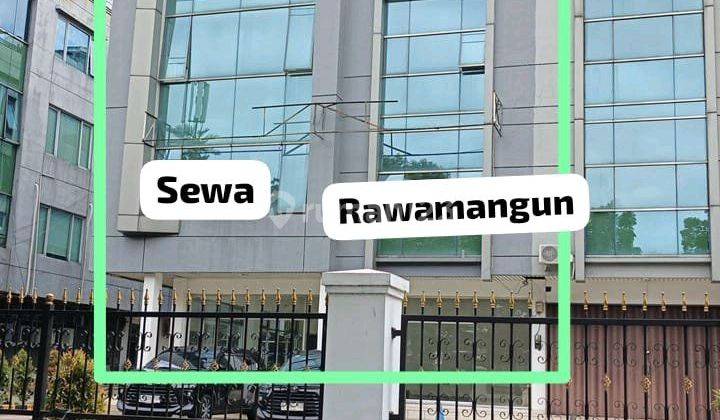 Disewakan Ruko 2 Gandeng Hoek 4.5 Lantai Di Rawamangun Jakarta Timur 1