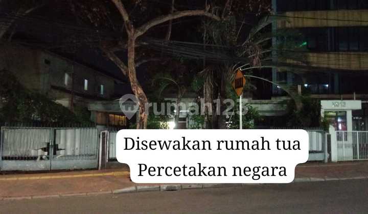 Disewakan Rumah Tua Cocok Untuk Usaha dii Percetakan Negara, Senen Jakarta Pusat 2