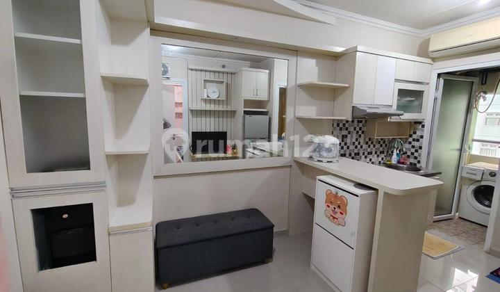 Apartemen 2 Kamar Tidur Furnished Green Pramuka 