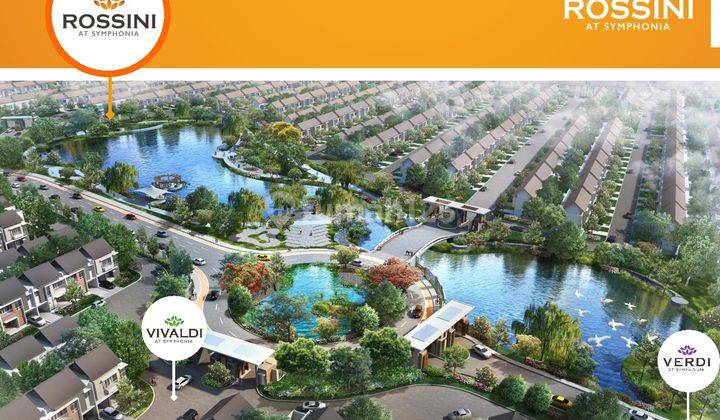 Dijual Rumah Rossini Summarecon Serpong Dekat Danau Asri 2