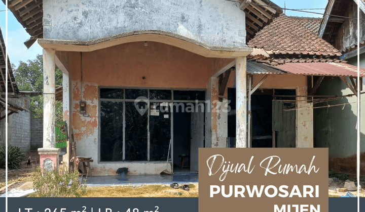 DIJUAL RUMAH PURWOSARI MIJEN  1