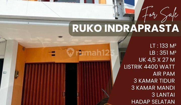 Dijual Ruko 3 Lantai Pinggir Jalan Raya Indrapasta Semarang Barat 1