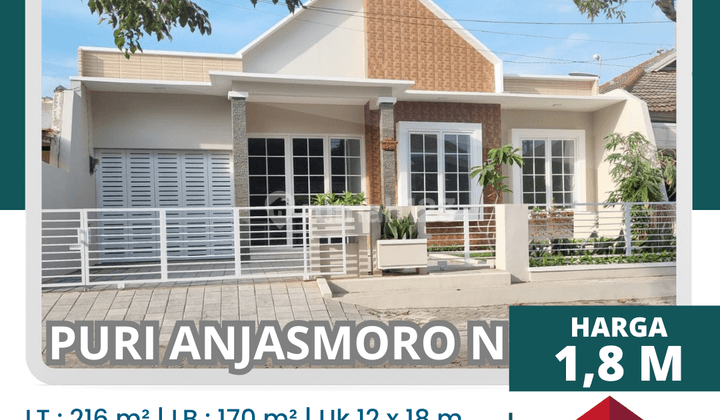 Rumah Semi Furnish Puri Anjasmoro Semarang Barat  1