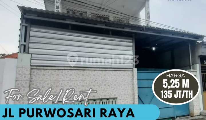 Dijual Rumah 3 LT Purwosari Raya Semarang Timur 1