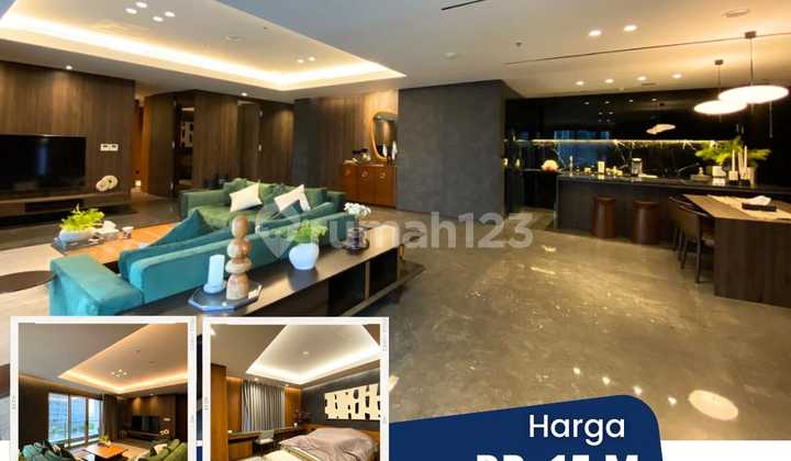 DIJUAL APARTEMEN TENTREM LT 9 FURNISHED TYPE 3 BR  1