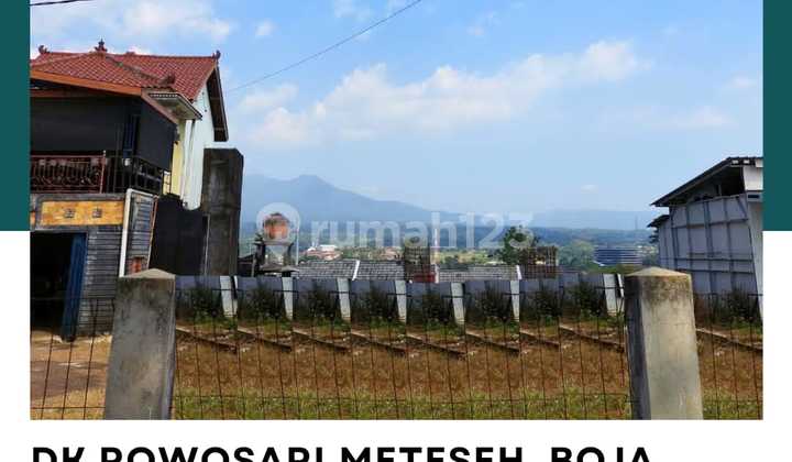 Dijual Tanah Luas View Gunung Ungaran Meteseh Boja 1
