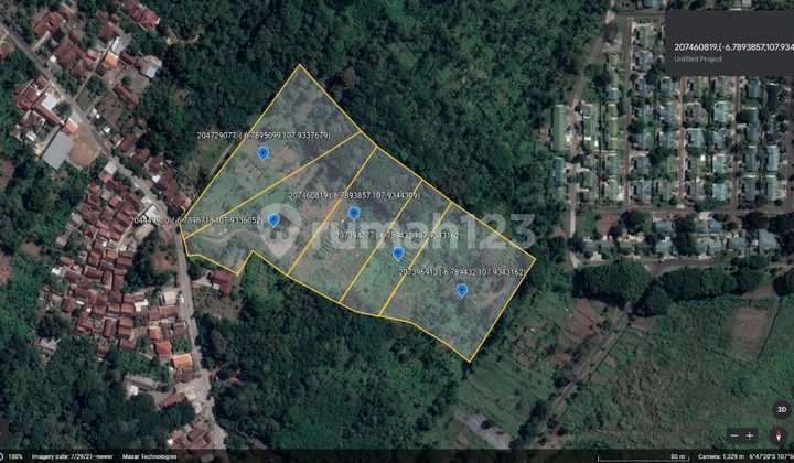 Tanah Luas 23111m² Cocok Utk Perumahan Mall Tempat Wisata Dll 1