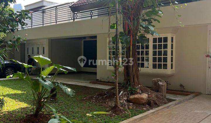 Rumah Classic Disewakan Unfurnished Banyak Taman Di Menteng 1