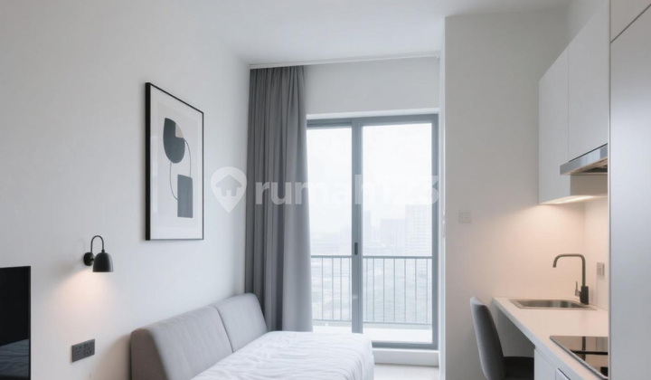 Apartemen Selangkah Ke Lrt Cikoko,jaksel 2