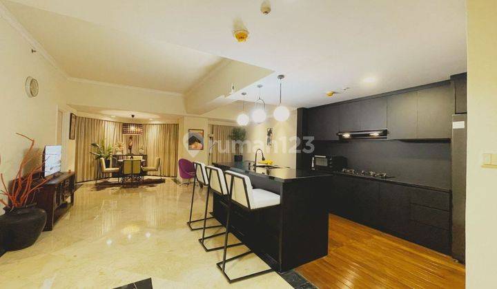 Apartemen 3 Br,fully Furnished Modern Di Setiabudi Jaksel, Lokasi Dekat Stasiun Dan Mall 1