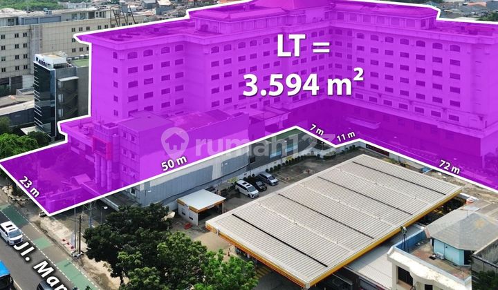 Strategic Former Hotel Building in Mampang Prapatan, South Jakarta Strategic Former Hotel Building in Mampang Prapatan, South Jakarta