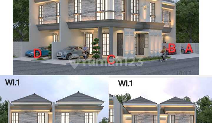 Dijual Rumah di Taman Pondok Indah Wiyung Indah Surabaya