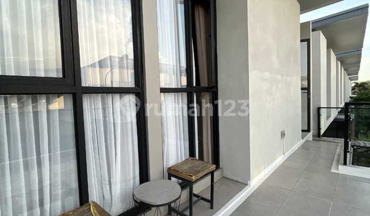 Rumah 2 Lantai Cluster Fully Furnished Dengan Balkon Luas Di Atas Carport 2 Mobil, Model Minimalis Modern, One Gate System, Cctv & Security 24 Jam, Siap Huni 2