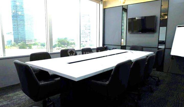 Ruang Kantor Menara Sudirman Luas 300m2 Full Furnished Strategis 1