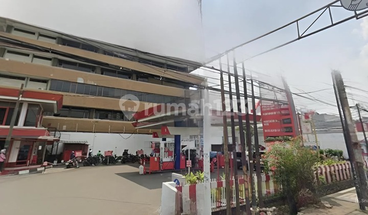 Tanah dan bangunan ex SPBU luas 900m Kramat Jati Jakarta Timur