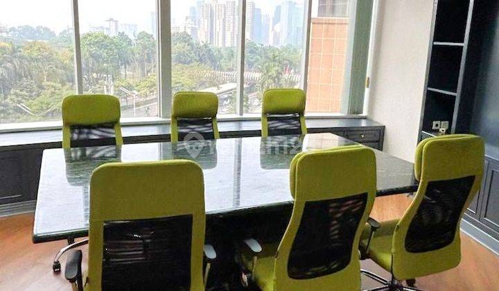 Office Space Menara Sudirman Luas 218m2 Full Furnished Strategis 2