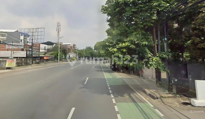 Tanah dan bangunan ex SPBU luas 900m Kramat Jati Jakarta Timur