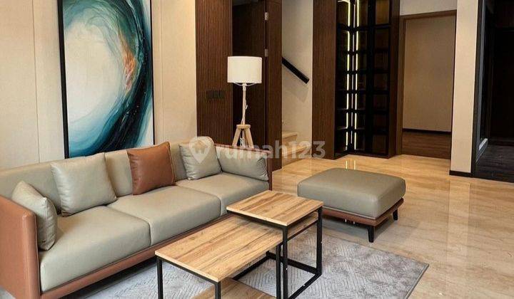 ruang keluarga rumah 8x15 4+1kt full furnish