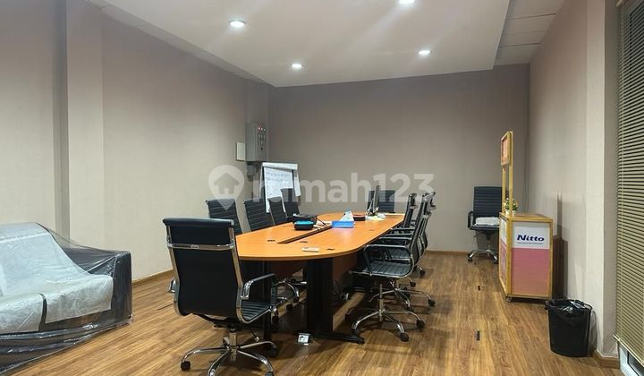 selling 2 connected shophouses in kelapa gading, good condition, ready to occupy