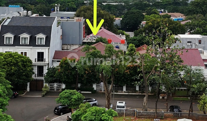RUMAH ONE GATED SYSTEM DEPAN TAMAN dkt SENOPATI / GUNAWARMAN, JAKSEL 