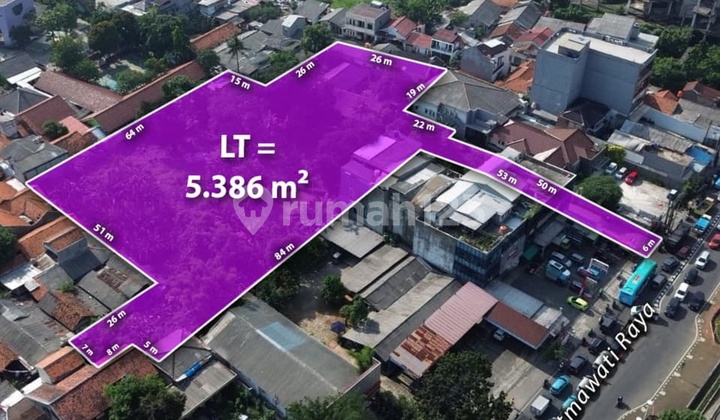 COMMERCIAL LAND on Jl RS FATMAWATI, CILANDAK, SOUTH JAKARTA
