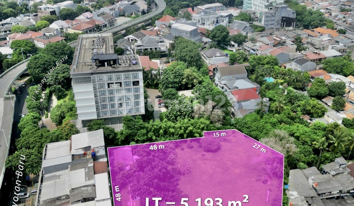 COMMERCIAL LAND, PRIME LOCATION on KEBAYORAN BARU RAYA Street, SOUTH JAKARTA COMMERCIAL LAND, PRIME LOCATION on KEBAYORAN BARU RAYA Street, SOUTH JAKARTA