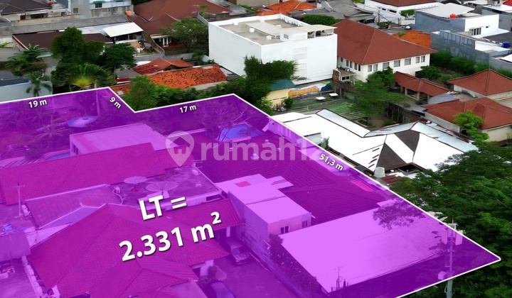 RUMAH LUAS ZONA KOMERSIAL di Jl DUREN TIGA RAYA, JAKSEL