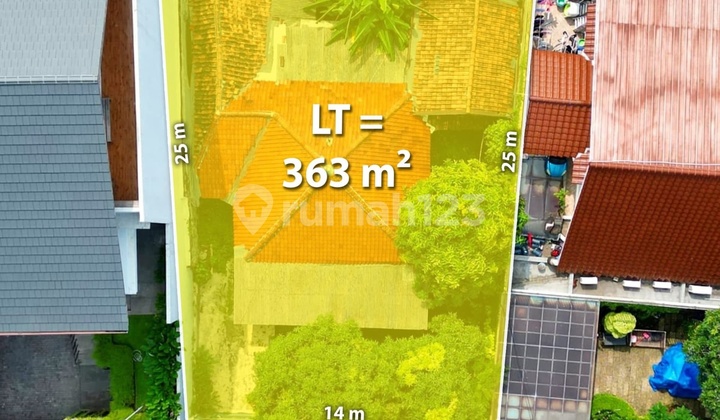 RUMAH STRATEGIS di Jl CIPAKU, SENOPATI, KEBAYORAN BARU, JAKSEL 2