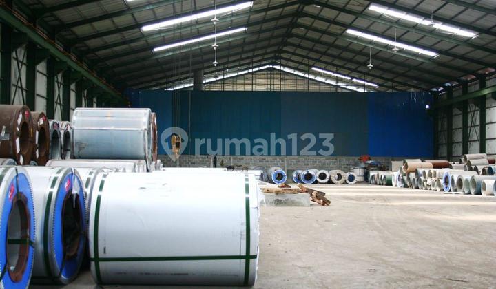 Disewa Gudang LT 7.000 M², LB 4.434 M², Jurumudi, Kec. Benda, Tangerang Kota