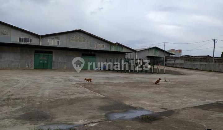 For Sale Warehouse Land Area 2,760 m², Building Area 4,692 m², Jati Uwung District, Tangerang City.