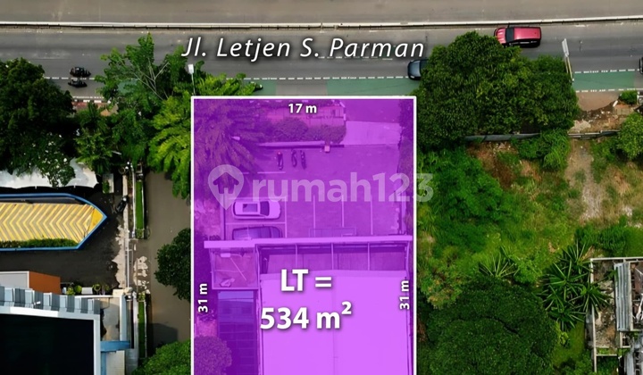 NEW COMMERCIAL BUILDING on Jl LETJEN S PARMAN, SLIPI, WEST JAKARTA