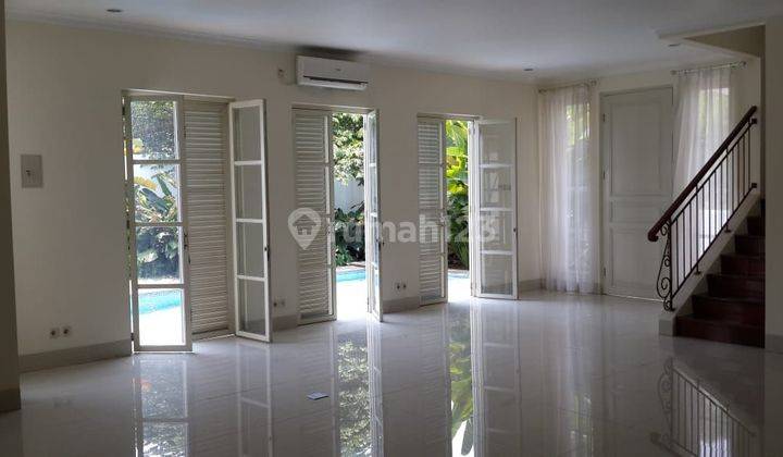 TOWNHOUSE KEMANG BARAT MINIMALIS PRIVATE POOL ,BEBAS BANJIR  2