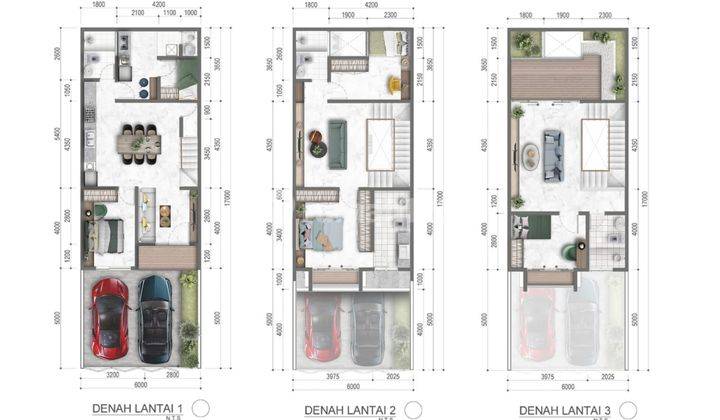 Dijual rumah 3 lantai di citra garden 5 cengkareng jakbar 2