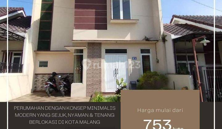 Rumah minimalis modern 2 lantai Blimbing dekat Araya dan Arjosari 2