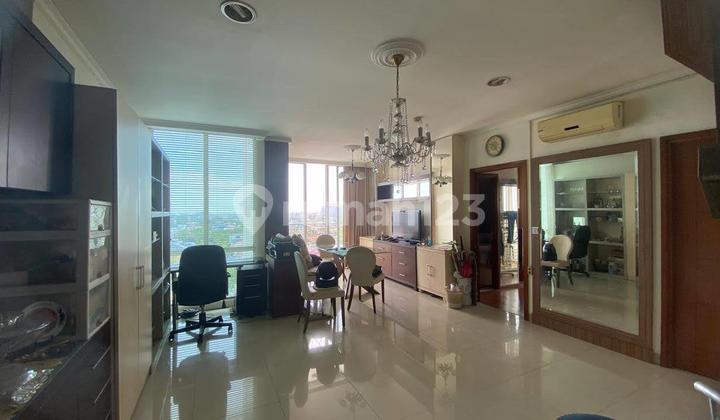 Rare Find!! Cheap Ancol Mansion Apartment 2BR Hook With 3 Balconies North Jakarta