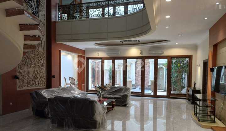 Cheap Sale Large House Ready to Live Luxury in Bukit Gading Mediterania Kelapa Gading North Jakarta