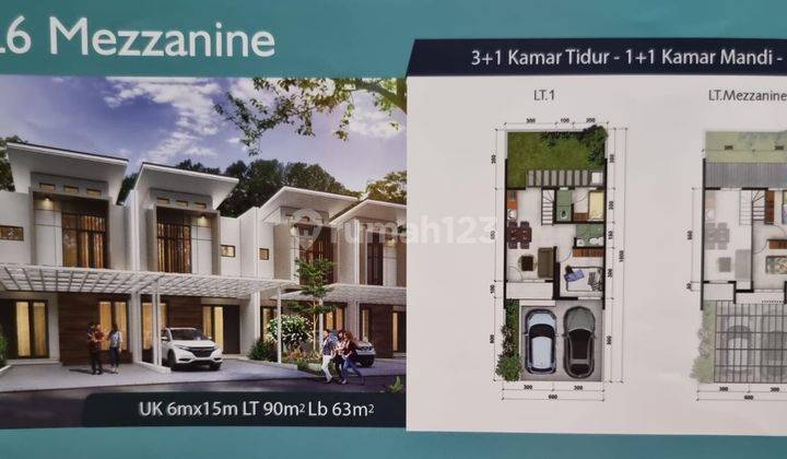 Dijual Cepat Rumah Siap Huni Cluster Shinano Jakarta Garden City Cakung Jakarta Timur 2