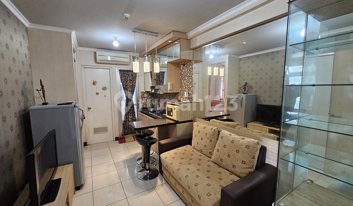 For Rent: Apartment Unit Gading Nias Tower Emerald 2nd Floor, 2 Bedrooms Fully Furnished, Corner Unit