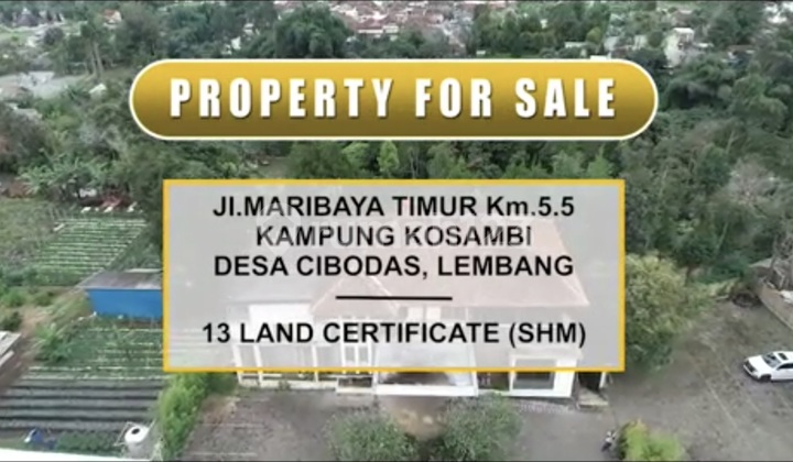 Dijual! Lahan Potensial di Maribaya Timur Km.5 Sangat Luas Cocok untuk Invest dan Bisnis Dijual! Lahan Potensial di Maribaya Timur Km.5 Sangat Luas Cocok untuk Invest dan Bisnis