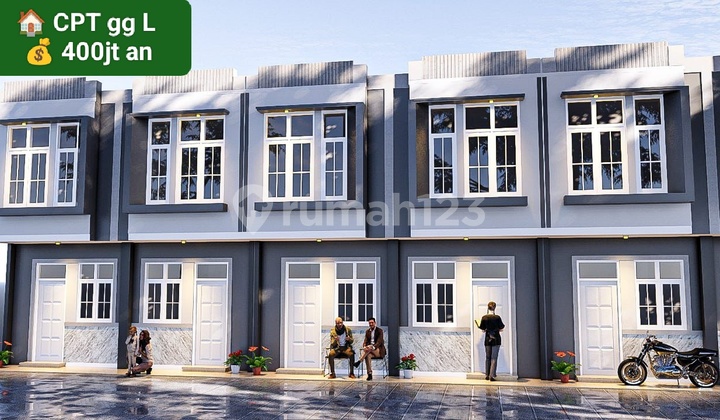 Rumah Baru Cempaka Putih 2lantai Shm Jakarta Pusat 1