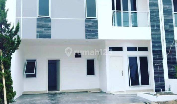 Rumah 2 lantai SHM modern elegan Kalasan parmindo bandung 1