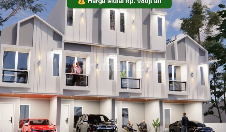 Rumah Baru Percetakan Negara 2lantai Shm Jakpus 1