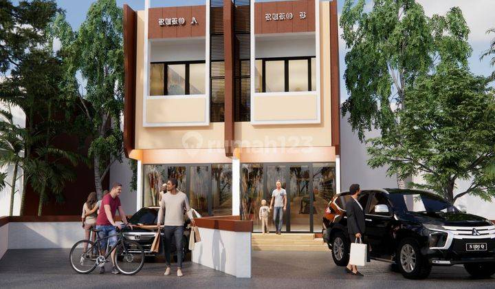 Ruko Baru 2lantai Shm Kedung Halang Bogor Strategis 