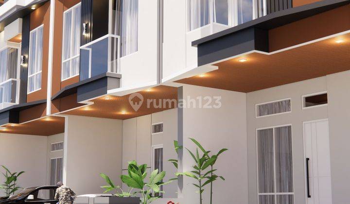 Rumah cantik minimalis modern di kota Bandung,,SHM 1