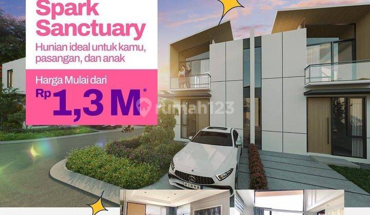 Unit Ready Stok Rumah 2 Lantai di Cluster Cendana Spark  1