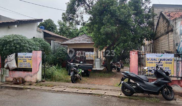 Dijual Tanah Kavling SHM di Daerah Limo, Depok Lokasi Pinggir Jalan 1